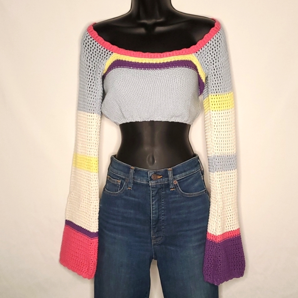 Forever 21 crochet crop top